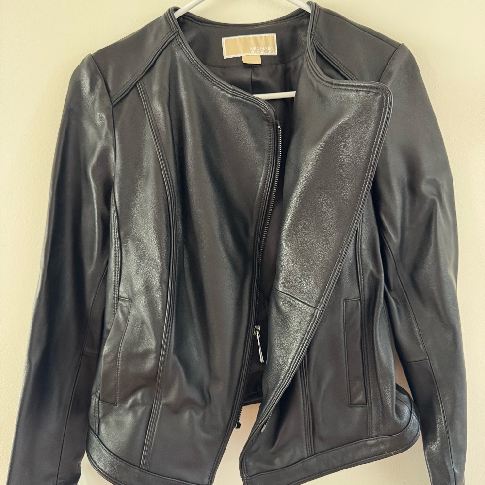 Michael Kors biker jacket
